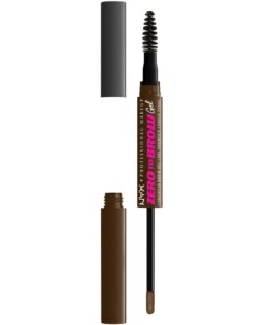 shop NYX Prof. Makeup Zero To Brow Longwear Brow Gel 2 ml - 06 Chocolate af NYX Professional Makeup - online shopping tilbud rabat hos shoppetur.dk