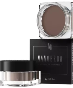 shop Nanobrow Eyebrow Pomade 6 gr. - Dark Brown af Nanolash - online shopping tilbud rabat hos shoppetur.dk