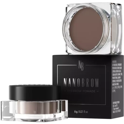 shop Nanobrow Eyebrow Pomade 6 gr. - Dark Brown af Nanolash - online shopping tilbud rabat hos shoppetur.dk