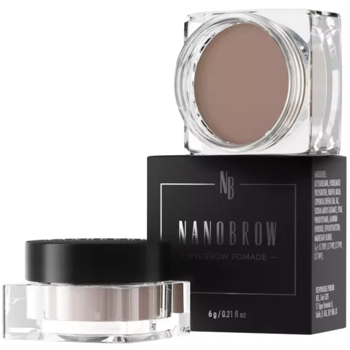 shop Nanobrow Eyebrow Pomade 6 gr. - Medium Brown af Nanolash - online shopping tilbud rabat hos shoppetur.dk