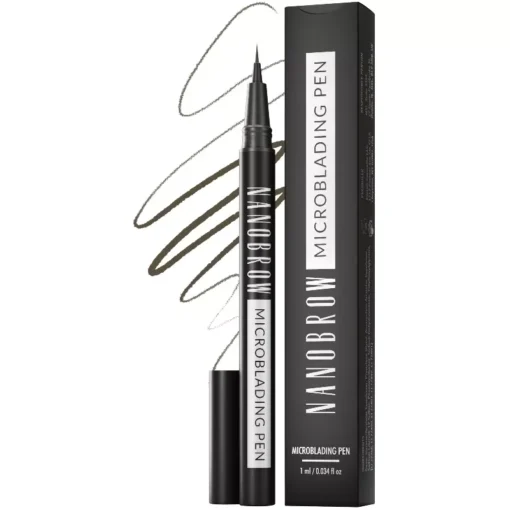 shop Nanobrow Microblading Pen 1 ml - Dark Brown af Nanolash - online shopping tilbud rabat hos shoppetur.dk