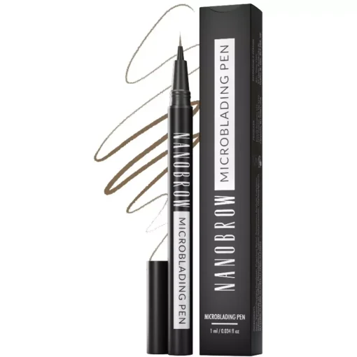 shop Nanobrow Microblading Pen 1 ml - Light Brown af Nanolash - online shopping tilbud rabat hos shoppetur.dk