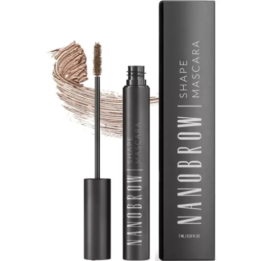 shop Nanobrow Shape Mascara 7 ml - Light Brown af Nanolash - online shopping tilbud rabat hos shoppetur.dk