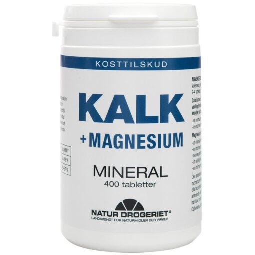 shop Natur Drogeriet Calcium + Magnesium 400 Pieces af Natur Drogeriet - online shopping tilbud rabat hos shoppetur.dk