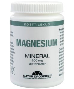 shop Natur Drogeriet Magnesium 200 mg 90 Pieces af Natur Drogeriet - online shopping tilbud rabat hos shoppetur.dk