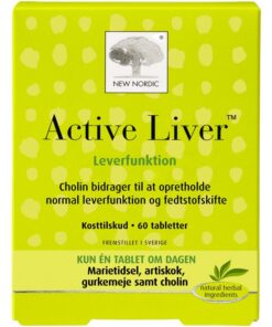 shop New Nordic Active Liver 60 Pieces af New Nordic - online shopping tilbud rabat hos shoppetur.dk