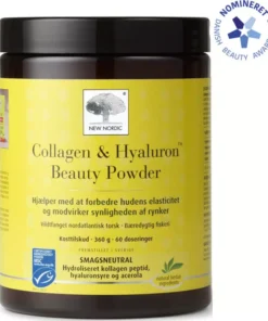 shop New Nordic Collagen & Hyaluron Beauty Powder 360 gr. af New Nordic - online shopping tilbud rabat hos shoppetur.dk