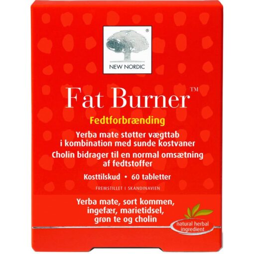 shop New Nordic Fat Burner 60 Pieces af New Nordic - online shopping tilbud rabat hos shoppetur.dk