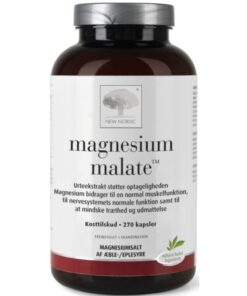 shop New Nordic Magnesium Malate 270 Pieces af New Nordic - online shopping tilbud rabat hos shoppetur.dk