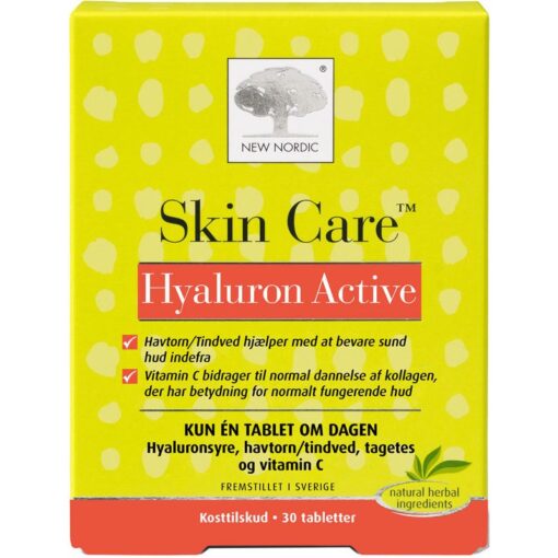 shop New Nordic Skin Care Hyaluron Active 30 Pieces af New Nordic - online shopping tilbud rabat hos shoppetur.dk