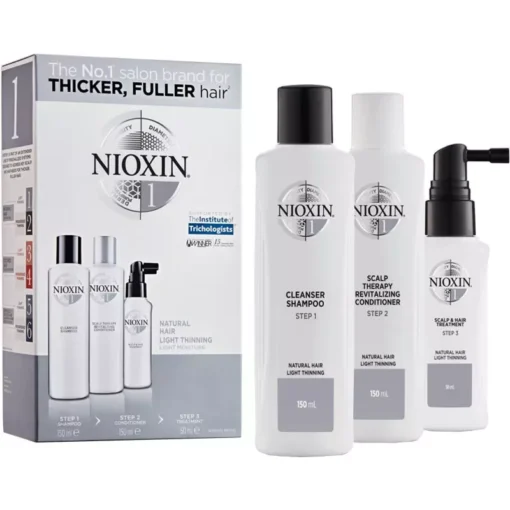 shop Nioxin Trial Kit System 1 - Natural Hair af Nioxin - online shopping tilbud rabat hos shoppetur.dk