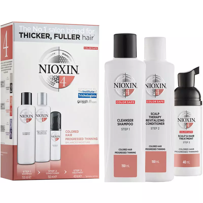 shop Nioxin Trial Kit System 4 - Colored Hair af Nioxin - online shopping tilbud rabat hos shoppetur.dk