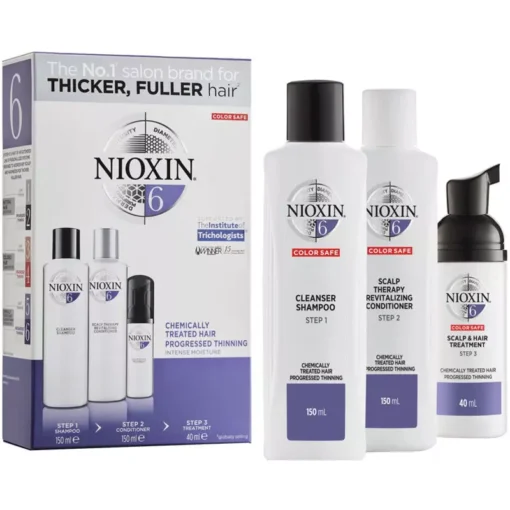 shop Nioxin Trial Kit System 6 - Chemically Treated Hair af Nioxin - online shopping tilbud rabat hos shoppetur.dk