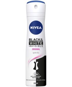 shop Nivea Black & White Invisible Original Spray 150 ml af Nivea - online shopping tilbud rabat hos shoppetur.dk