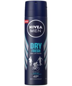 shop Nivea Men Dry Fresh Spray 150 ml af Nivea - online shopping tilbud rabat hos shoppetur.dk