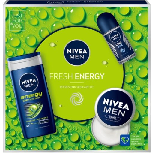 shop Nivea Men Energy Gift Set (Limited Edition) af Nivea - online shopping tilbud rabat hos shoppetur.dk