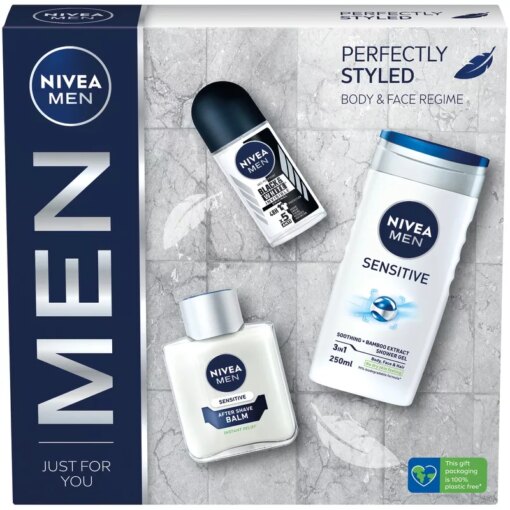 shop Nivea Men Perfectly Styled Gift Set (Limited Edition) af Nivea - online shopping tilbud rabat hos shoppetur.dk