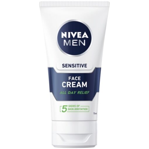 shop Nivea Men Sensitive Face Cream 75 ml af Nivea - online shopping tilbud rabat hos shoppetur.dk