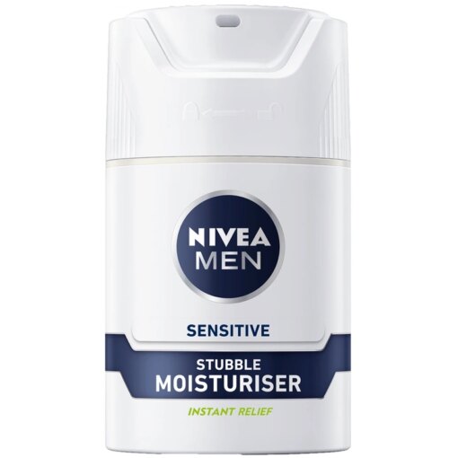 shop Nivea Men Sensitive Face Stubble Moisturiser 50 ml af Nivea - online shopping tilbud rabat hos shoppetur.dk