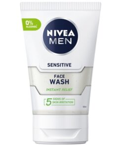 shop Nivea Men Sensitive Face Wash 100 ml af Nivea - online shopping tilbud rabat hos shoppetur.dk