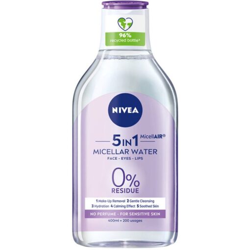 shop Nivea MicellAIR 5-in-1 Micellar Water Sensitive Skin 400 ml af Nivea - online shopping tilbud rabat hos shoppetur.dk