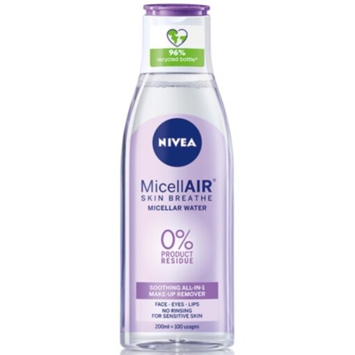 shop Nivea MicellAIR Skin Breathe Micellar Water Sensitive Skin 200 ml af Nivea - online shopping tilbud rabat hos shoppetur.dk