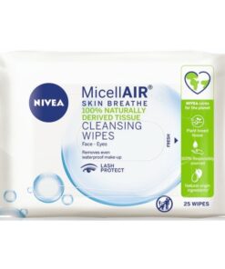 shop Nivea Micellar Cleansing Wipes 25 Pieces af Nivea - online shopping tilbud rabat hos shoppetur.dk