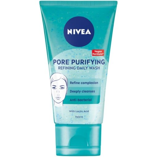 shop Nivea Pore Purifying Refining Daily Wash 150 ml af Nivea - online shopping tilbud rabat hos shoppetur.dk