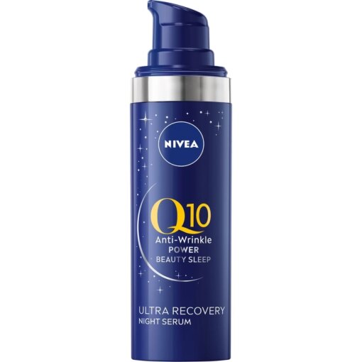 shop Nivea Q10 Anti-Wrinkle Power Night Serum 30 ml af Nivea - online shopping tilbud rabat hos shoppetur.dk