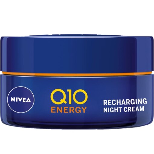 shop Nivea Q10 Energy Recharging Night Cream 50 ml af Nivea - online shopping tilbud rabat hos shoppetur.dk