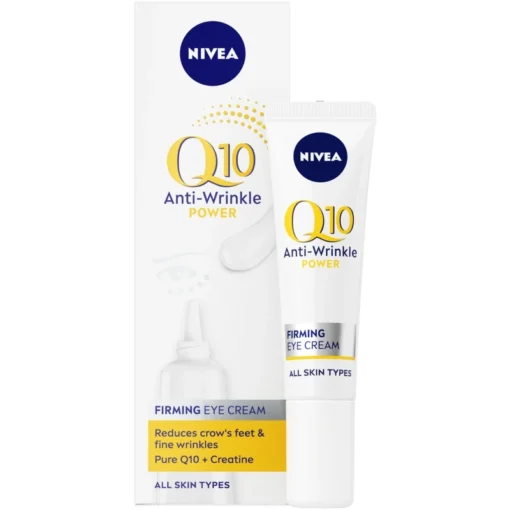 shop Nivea Q10 Power Anti-Wrinkle + Firming Eye Cream 15 ml af Nivea - online shopping tilbud rabat hos shoppetur.dk