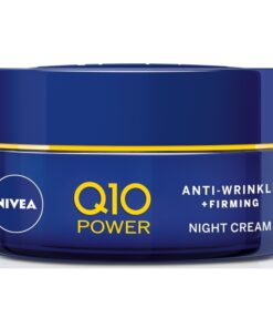 shop Nivea Q10 Power Anti-Wrinkle + Firming Night Cream 50 ml af Nivea - online shopping tilbud rabat hos shoppetur.dk