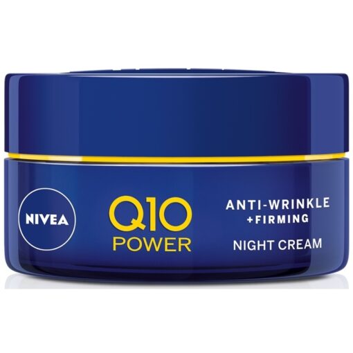 shop Nivea Q10 Power Anti-Wrinkle + Firming Night Cream 50 ml af Nivea - online shopping tilbud rabat hos shoppetur.dk