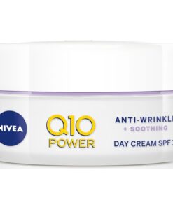 shop Nivea Q10 Power Anti-Wrinkle + Soothing Day Cream SPF 15 - 50 ml af Nivea - online shopping tilbud rabat hos shoppetur.dk