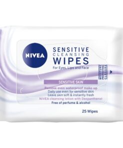 shop Nivea Sensitive Cleansing Wipes 25 Wipes af Nivea - online shopping tilbud rabat hos shoppetur.dk