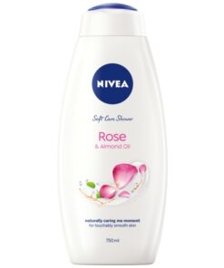 shop Nivea Soft Care Shower 750 ml - Rose & Almond Oil af Nivea - online shopping tilbud rabat hos shoppetur.dk