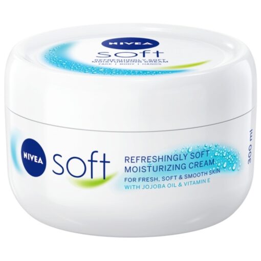 shop Nivea Soft Moisturizing Cream 300 ml af Nivea - online shopping tilbud rabat hos shoppetur.dk