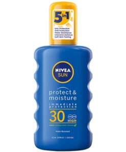 shop Nivea Sun Protect & Moisture Sun Spray SPF 30 - 200 ml af Nivea - online shopping tilbud rabat hos shoppetur.dk