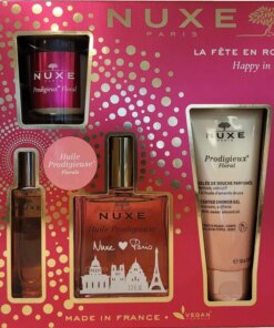 shop Nuxe Happy in Pink Gift Set (Limited Edition) af NUXE - online shopping tilbud rabat hos shoppetur.dk