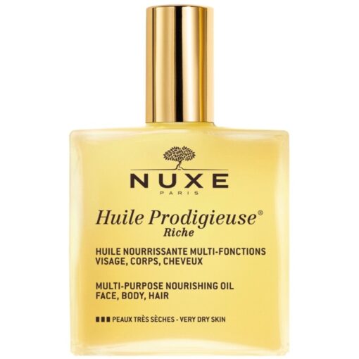 shop Nuxe Huile Prodigieuse Riche Multi-Purpose Nourishing Oil 100 ml af NUXE - online shopping tilbud rabat hos shoppetur.dk