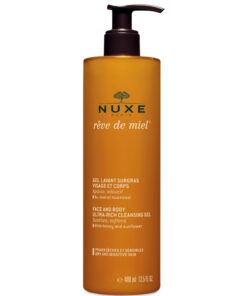 shop Nuxe Reve de Miel Face and Body Ultra-Rich Cleansing Gel 400 ml af NUXE - online shopping tilbud rabat hos shoppetur.dk