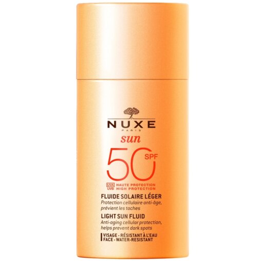 shop Nuxe Sun Light Fluid High Protection SPF 50 - 50 ml af NUXE - online shopping tilbud rabat hos shoppetur.dk