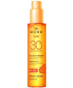 shop Nuxe Sun Tanning Oil High Protection SPF 30 - 150 ml af NUXE - online shopping tilbud rabat hos shoppetur.dk