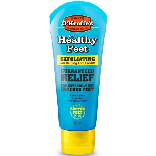 shop O'Keeffe's Healthy Feet Exfoliating Foot Cream 80 ml af OKeeffes - online shopping tilbud rabat hos shoppetur.dk