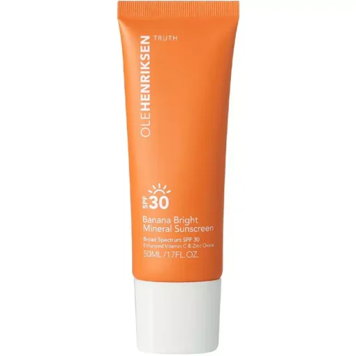 shop Ole Henriksen Truth Banana Bright SPF 30 Mineral Sunscreen 50 ml af Ole Henriksen - online shopping tilbud rabat hos shoppetur.dk