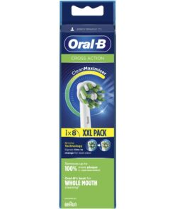 shop Oral-B Cross Action Brush Heads 8 Pieces af OralB - online shopping tilbud rabat hos shoppetur.dk