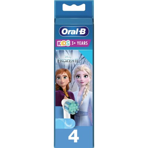 shop Oral-B Extra Soft Brush Heads 4 Pieces - Frozen af OralB - online shopping tilbud rabat hos shoppetur.dk