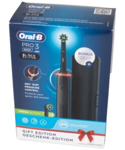 shop Oral-B Pro 3500 Black with Travel Case af OralB - online shopping tilbud rabat hos shoppetur.dk