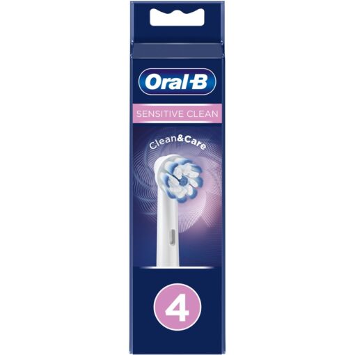 shop Oral-B Sensitive Clean Brush Heads 4 Pieces af OralB - online shopping tilbud rabat hos shoppetur.dk