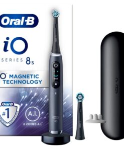 shop Oral-B eltandbørste - iO 8 - Sort af oral-b - online shopping tilbud rabat hos shoppetur.dk